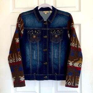 Venario Women’s Southwestern Jean Jacket